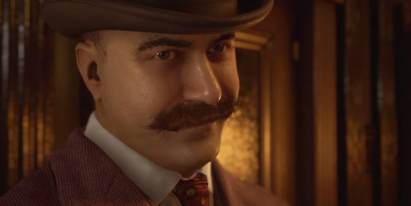 The first full appearance of H.H Holmes in Dark Pictures: The Devil in Me